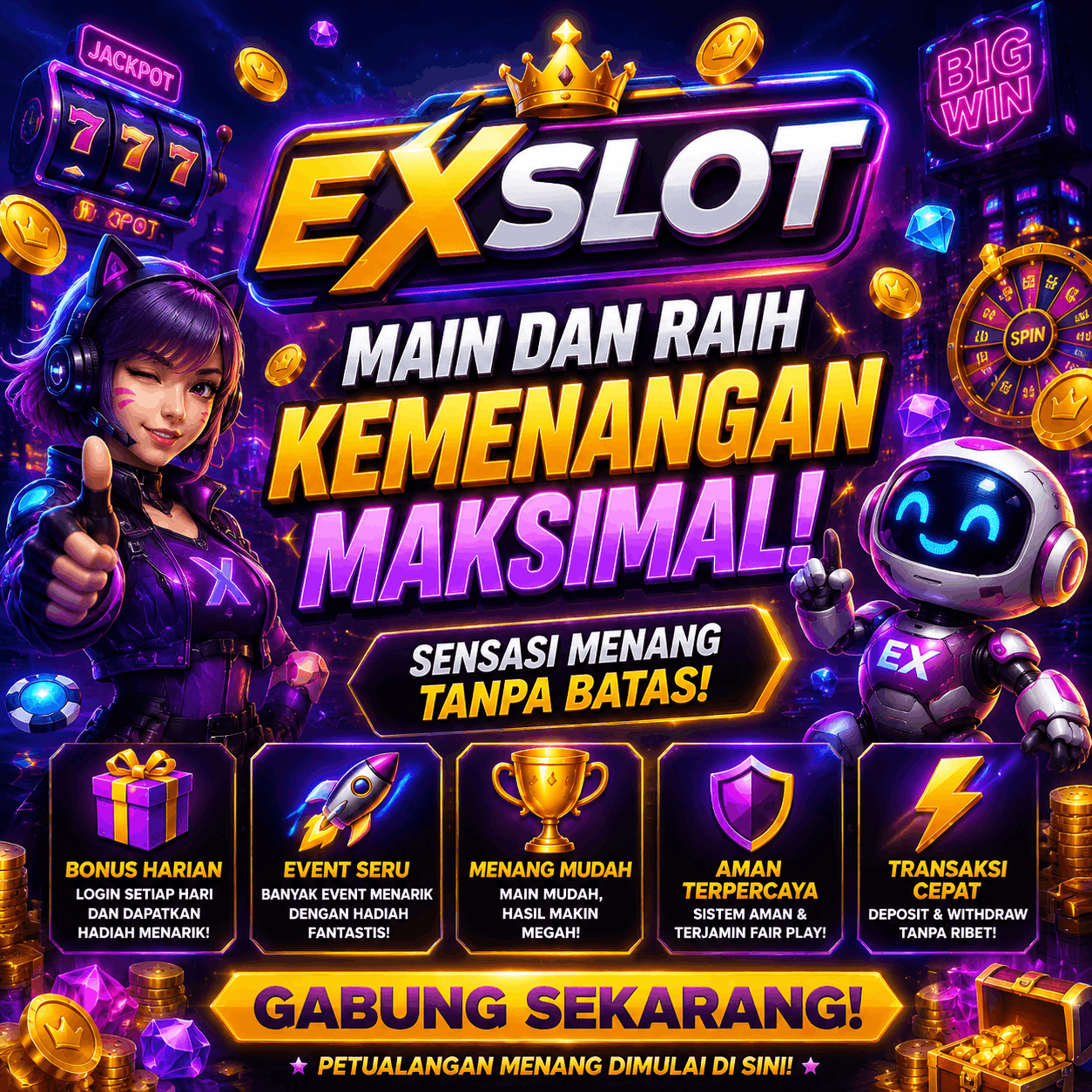 ↣ EXSLOT Promo Menarik Hadir Untuk Pengguna Baru ↢ - WooCommerce eCommerce